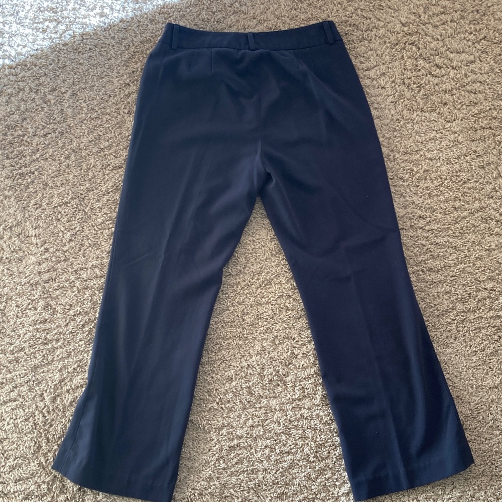 Apostrophe Deep Blue Slacks - Picture 2 of 3